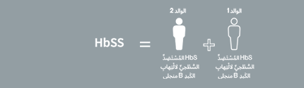 وتشمل أنواع داء فقر الدم المنجلي HbSS وهيموجلوبين C والثلاسيميا HbS- وHbSD وHbSE وHbS0